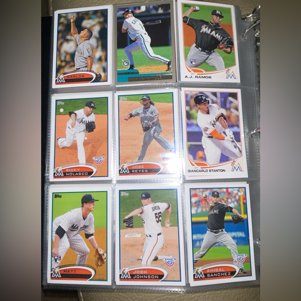 Miami Marlins Baseball Cards